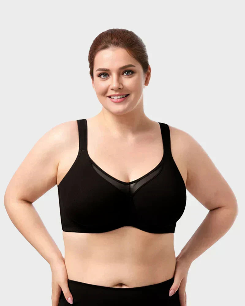 🏆 Last Day Special Price £9.99 ! 💐Women's Plus Size Cooling Full Coverage Minimizer Bra