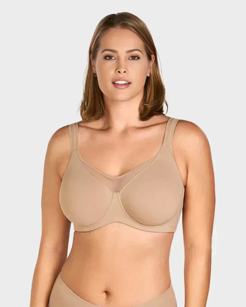 🏆 Last Day Special Price £9.99 ! 💐Women's Plus Size Cooling Full Coverage Minimizer Bra