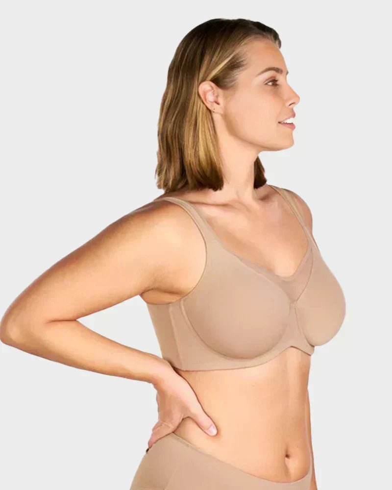 🏆 Last Day Special Price £9.99 ! 💐Women's Plus Size Cooling Full Coverage Minimizer Bra