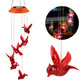 🦋 Enhance Your Garden - ✨Creative Bird Design Solar Wind Chimes