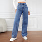 ⏰New Exclusive Flash Sale 50% OFF🔥Casual High Waist Multi-Pocket Wide Leg Stretchy Jeans