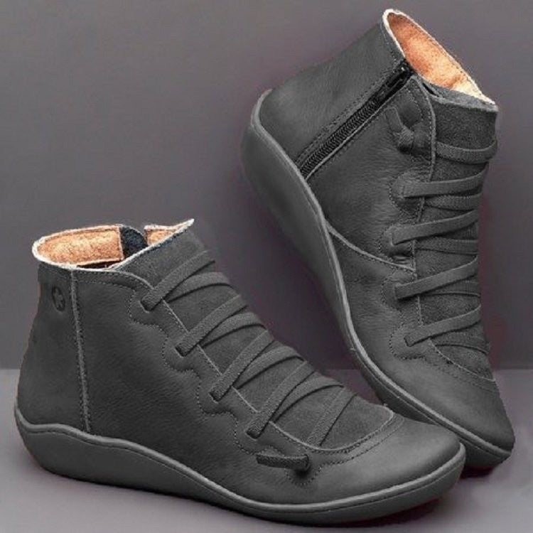 Women Casual Plain All Season Comfortable Arch Support Boots