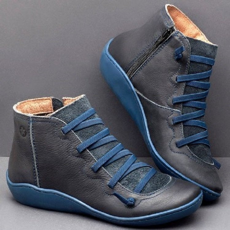 Women Casual Plain All Season Comfortable Arch Support Boots
