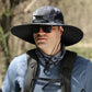 Men’s Sunscreen Fisherman Hat with 2 Detachable Solar Fans
