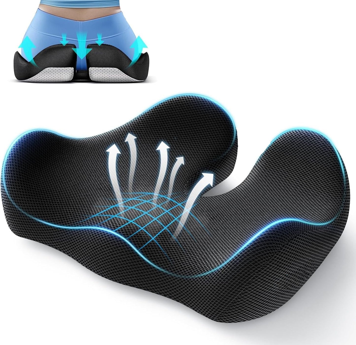 🎁LAST DAY 40％ DISCOUNT🔥Ergonomic seat cushion made from memory foam