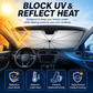 Car Windshield Sunshade - Foldable Car Sunshade (Thermal Insulation)