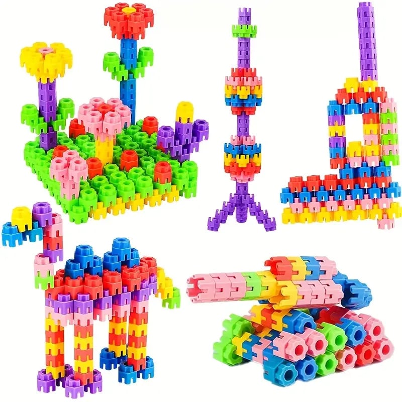 🔥Last day sale 50% OFF🧸Endless Fun with Snap-Together Hexagon Building Blocks🪄