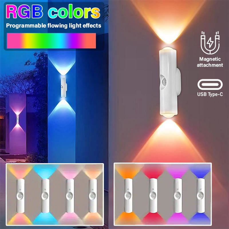 🎁Rechargeable Smart LED Motion Sensor Ambient Light