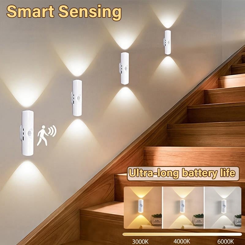 🎁Rechargeable Smart LED Motion Sensor Ambient Light