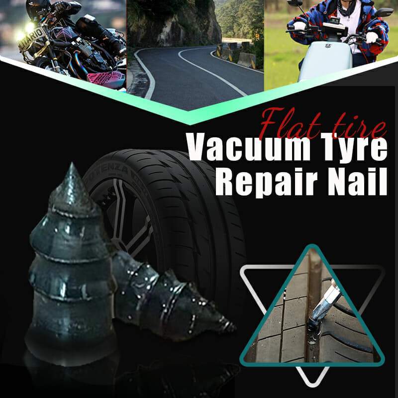 🔧 50% OFF NOW! 🚗 Vacuum Tire Mending Nail – Lossless & Efficient, Perfect Sealing & Easy to Operate – No Tire Disassembly Needed ✨