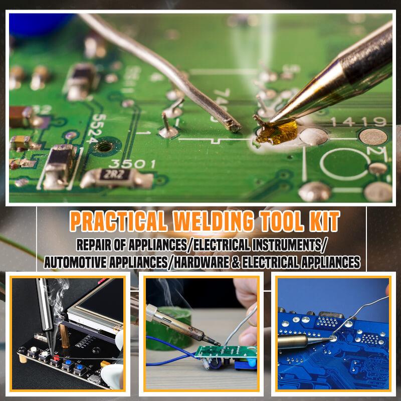 Adjustable Temperature Soldering Iron Wire Set