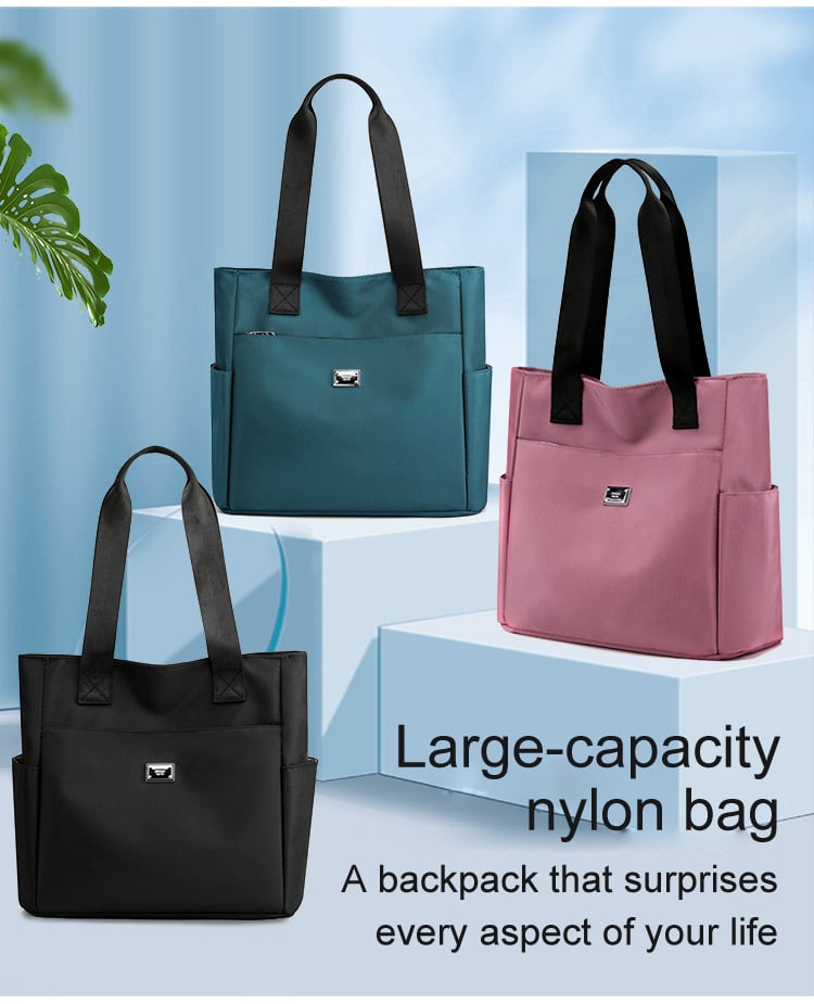 📢⏰Limited Sale - 50% Off !!🔥Large Capacity Waterproof Multi Pocket Nylon Shoulder Bag🎁