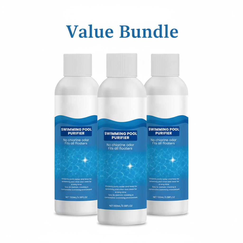 🥳2026 HOT SALE🥳💞50K+ SOLD!💥✨🧪 50% OFF! Fast Pool Purifier – Eliminates bacteria & algae instantly. No overpowering chlorine odor. Keeps water crystal clear for days. Perfect for home pools. 🏡🩵