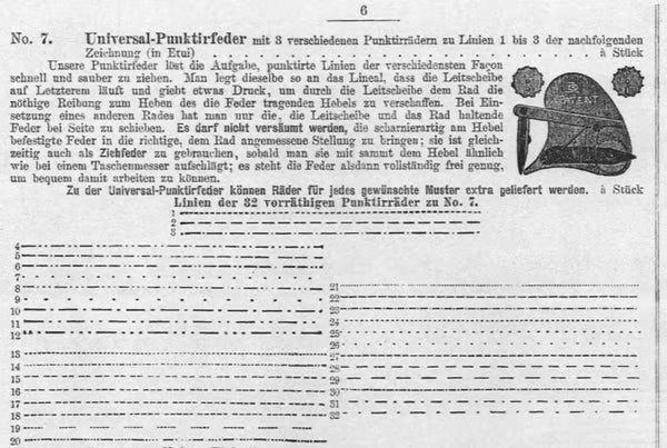 Vintage Precision Dotting Pen Set: The Blueprint Drafting Tool