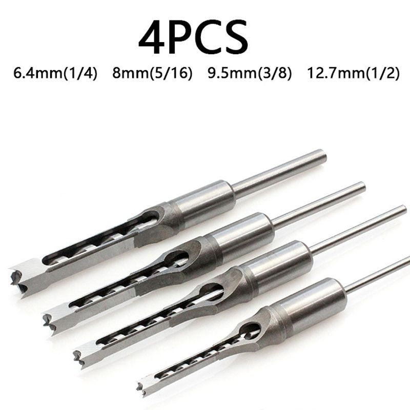 🔥2025 HOT SALE🔥Woodworking Square Hole Drill Bits