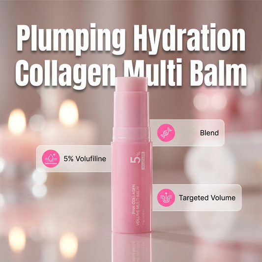 🥳2026 HOT SALE🥳⏰LAST DAY BUY 2 GET 1 FREE!!💕Pink Collagen Volume Multi Balm