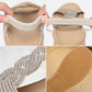 🎁New Year Sale 49% OFF⏳Anti-skid Soft Sole Rhinestone Wedge Heel Sandals