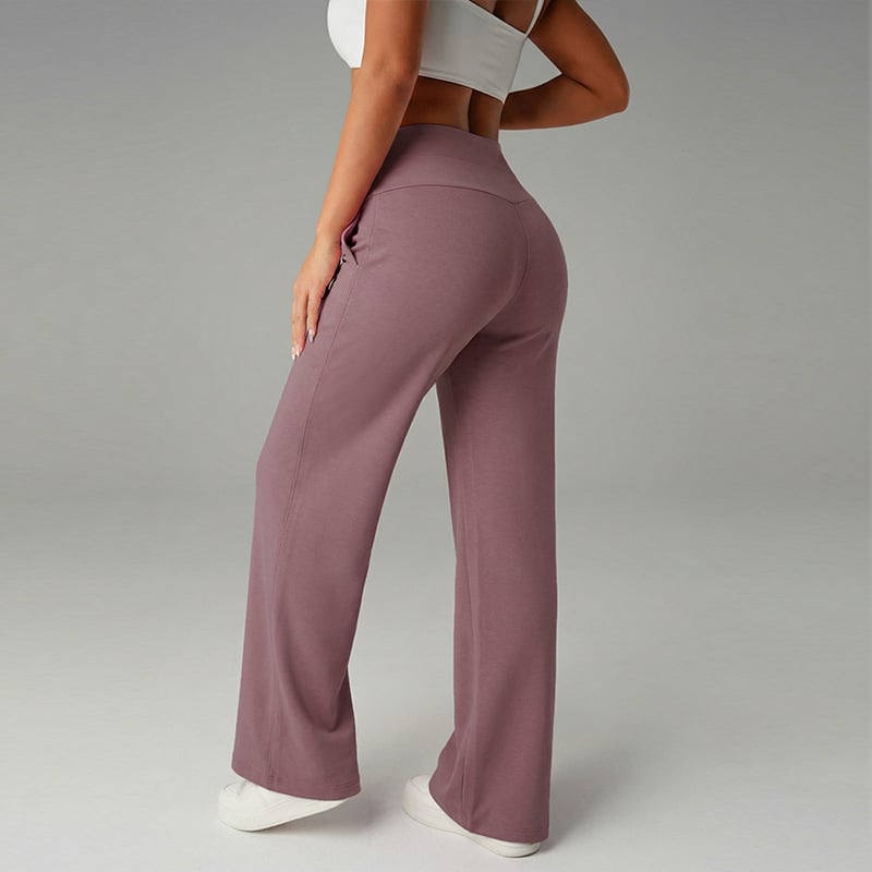 👖50% OFF! 👚 Women‘s Straight Leg Pants – Loose Fit, Plain Design & Comfortable Everyday Wear 👩