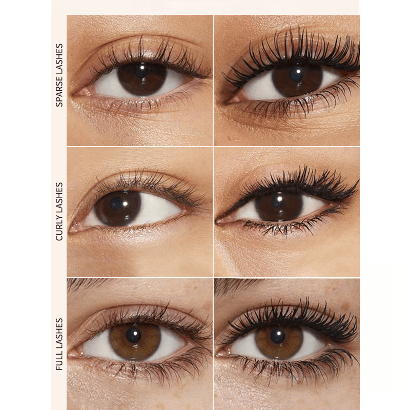 🥳BUY 1 GET 1 FREE:￡9.99!!💞50K+ SOLD!👁️✨ All-Day Beautiful Lashes, Smudge-Proof! Waterproof Fiber Mascara for Natural Volume. 💖💃