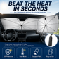 Car Windshield Sunshade - Foldable Car Sunshade (Thermal Insulation)