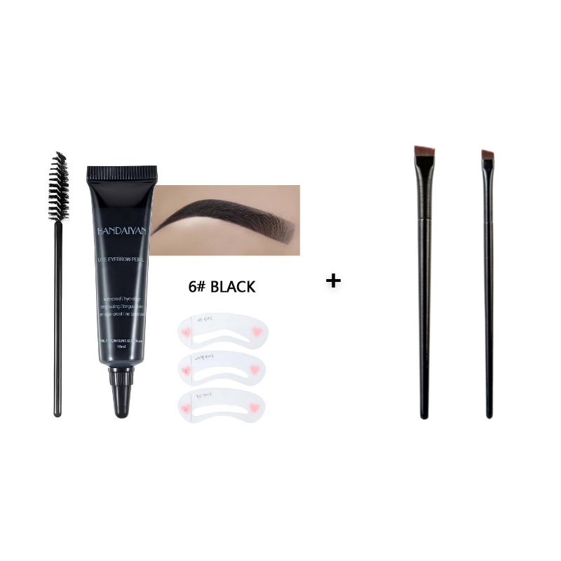 🥳2026 HOT SALE🥳💞50K+ SOLD!🔥Long-lasting Waterproof Smudge-proof Liquid Eyebrow Gel/Tint(With Free Brush)