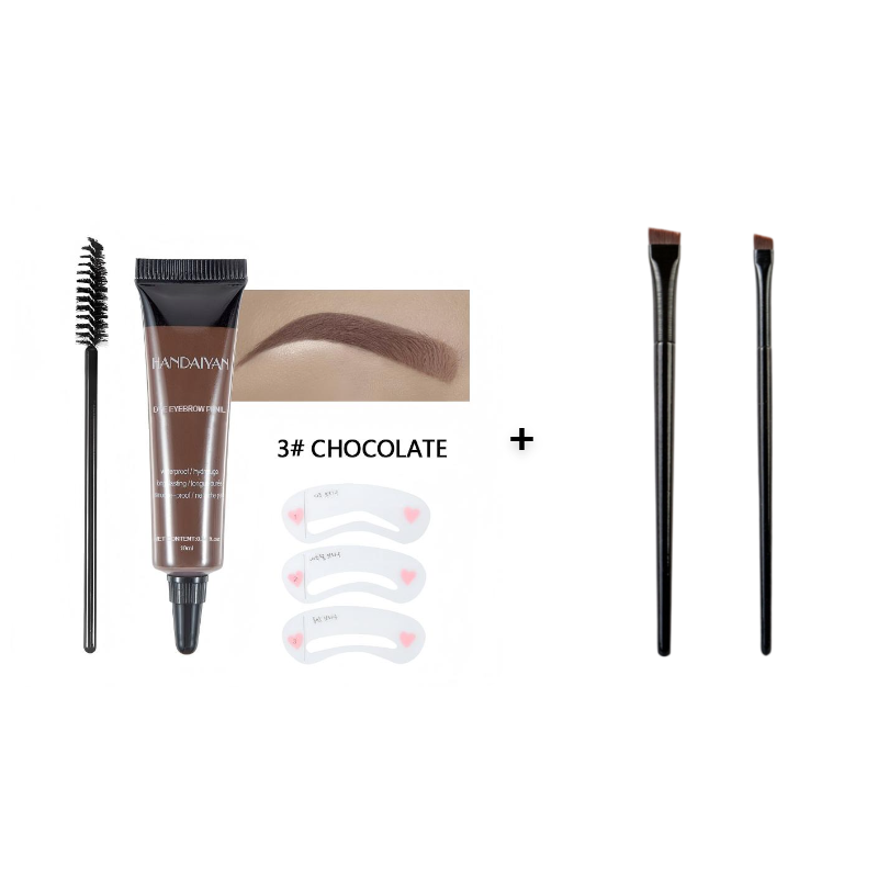 🥳2026 HOT SALE🥳💞50K+ SOLD!🔥Long-lasting Waterproof Smudge-proof Liquid Eyebrow Gel/Tint(With Free Brush)