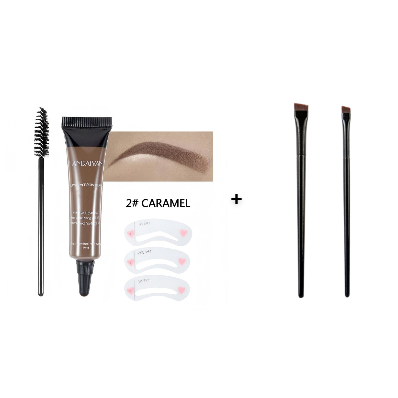 🥳2026 HOT SALE🥳💞50K+ SOLD!🔥Long-lasting Waterproof Smudge-proof Liquid Eyebrow Gel/Tint(With Free Brush)