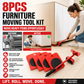 🔥 Hot Deal! ⌛️Furniture Casters – Move Heavy Furniture with Ease & Protect Your Floors, All by Yourself ✨