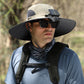 Men’s Sunscreen Fisherman Hat with 2 Detachable Solar Fans