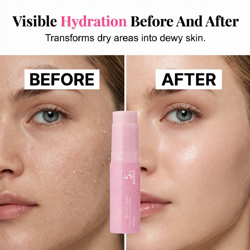 🥳2026 HOT SALE🥳⏰LAST DAY BUY 2 GET 1 FREE!!💕Pink Collagen Volume Multi Balm