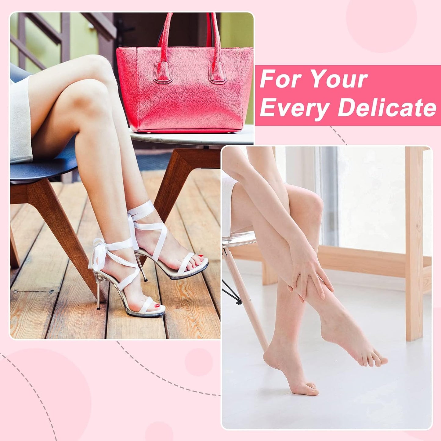 🔥Moisturizing Foot Mask Exfoliating Silicone Socks Beach Protective Socks(3pcs)