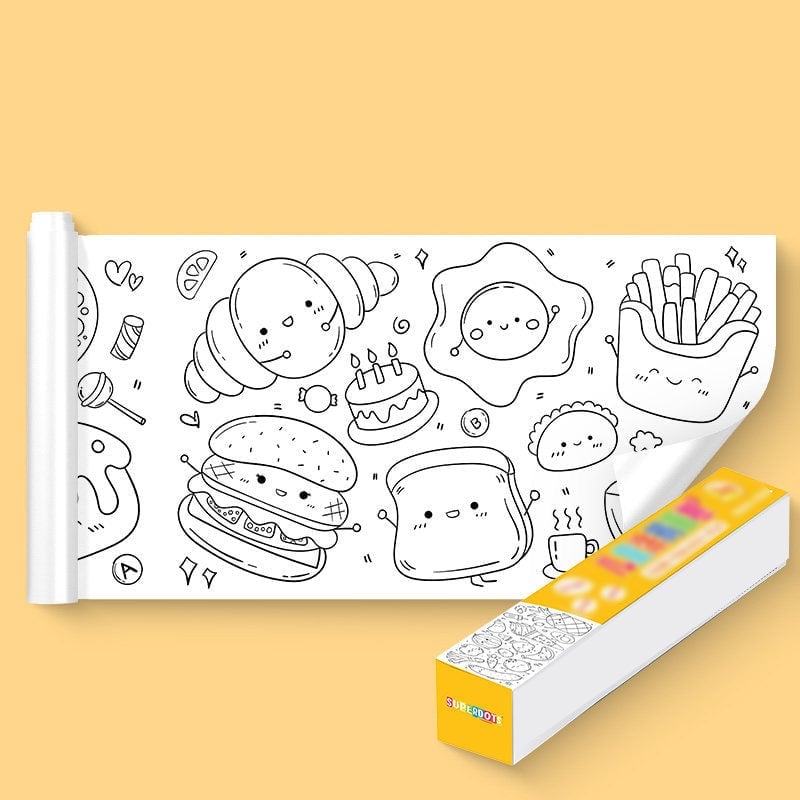 🎁💥Children's Drawing Roll