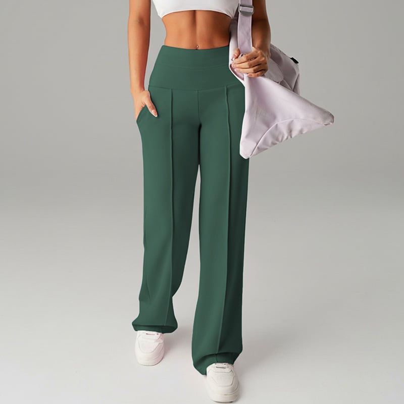 👖50% OFF! 👚 Women‘s Straight Leg Pants – Loose Fit, Plain Design & Comfortable Everyday Wear 👩