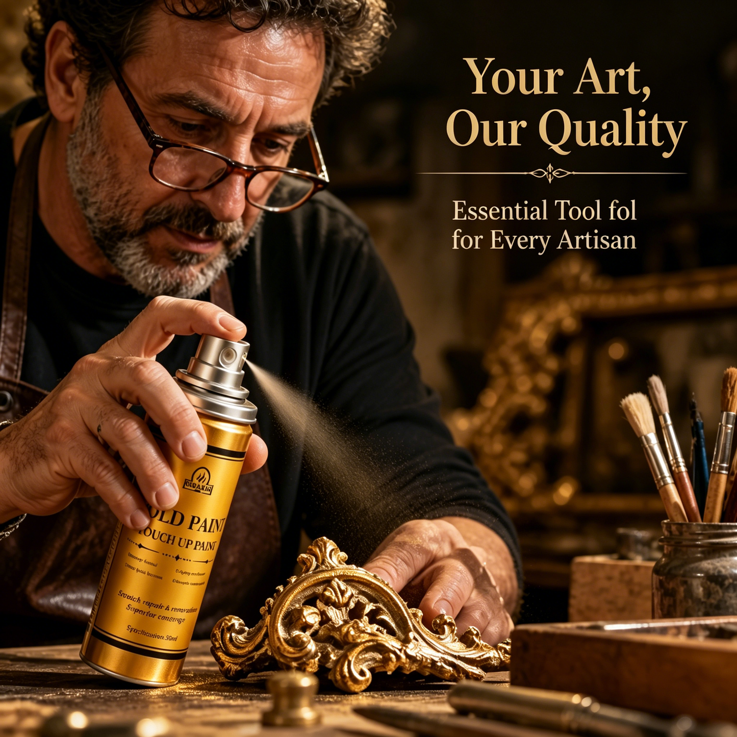 Water Based Gold Paint