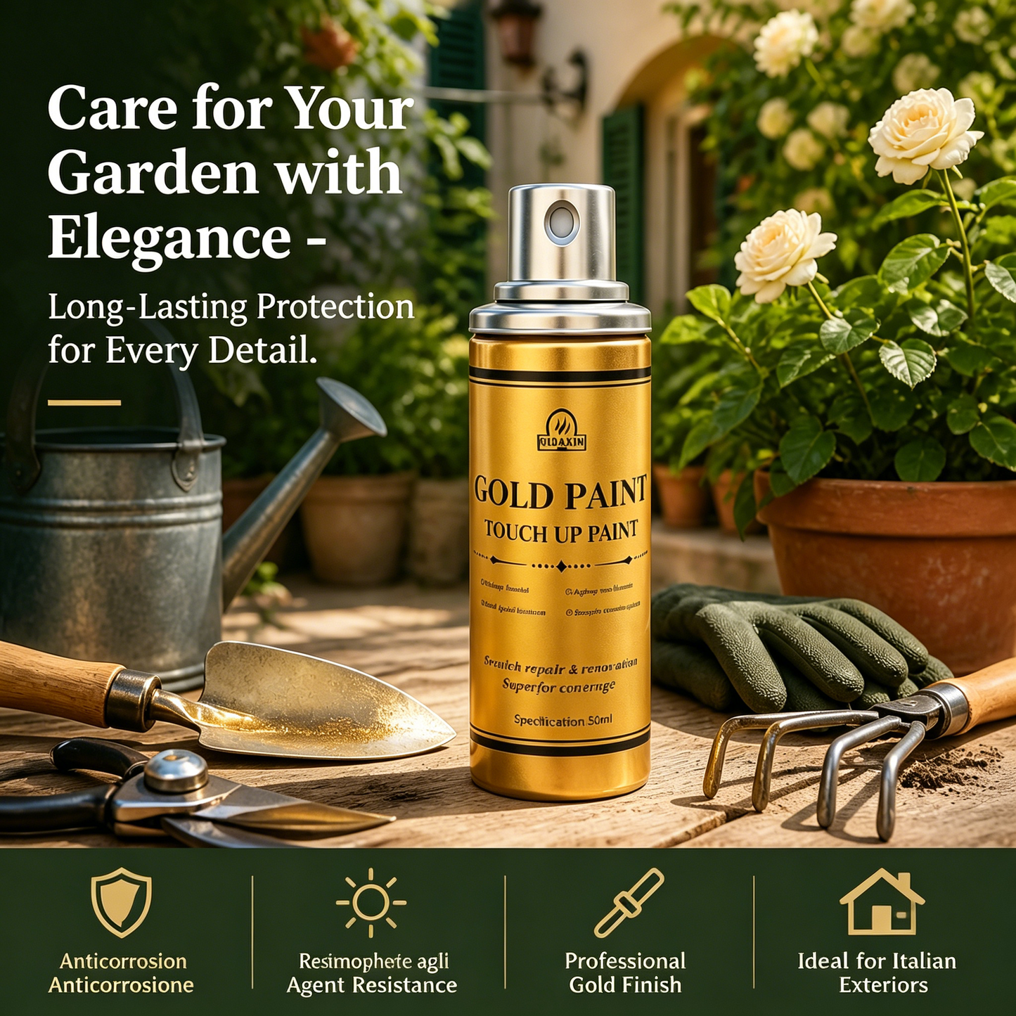 Water Based Gold Paint