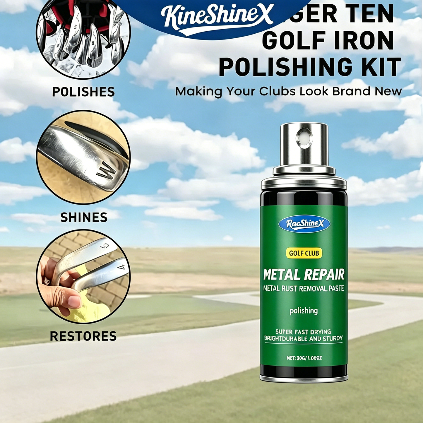 💥UP TO 50% OFF!💥Professional Golf Club Polishing Paste