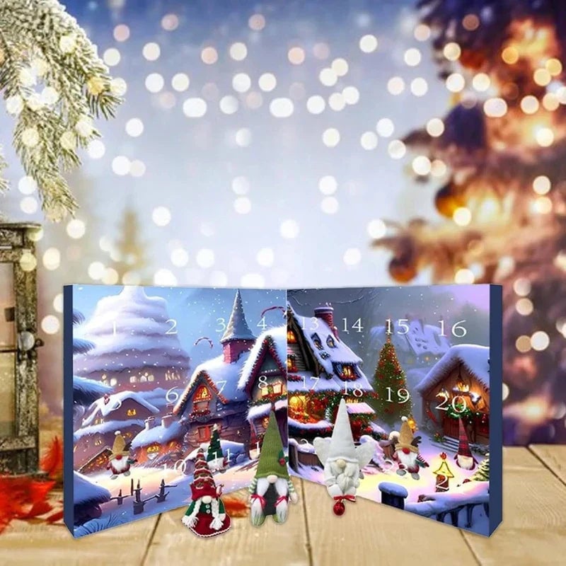 🔥HOT SALE 50% OFF🎁2025 Christmas Gnome Advent Calendar🎅