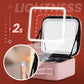 Portable Makeup Bag With LED Mirror