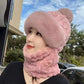 😍HOT SALE🥰 Women's Winter Warm Windproof Plush Scarf Hat