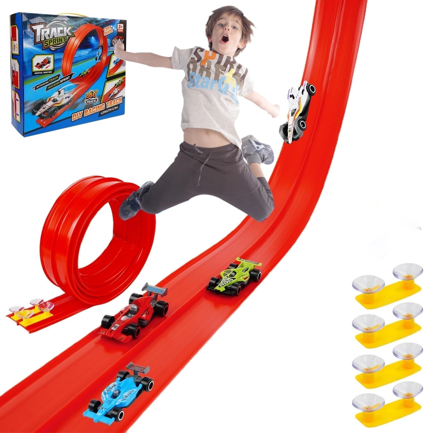 🎁Early Christmas Hot Sale 50% OFF🎅DIY Flexible Racing Track Toy