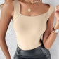 📢📢53%  OFF !! ⏰Women’s U-Neck Thermal Tank with Built-In Bra – Warm, Supportive & Braless Comfort ❄️❤️