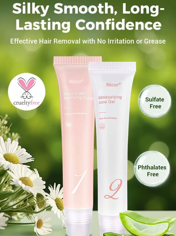 💥BUY 2 GET 1 FREE💥🍃Hair Removal Cream Kit for Women