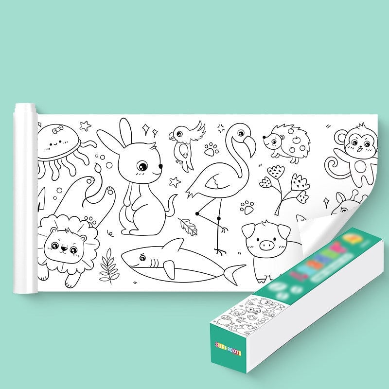 🎁💥Children's Drawing Roll