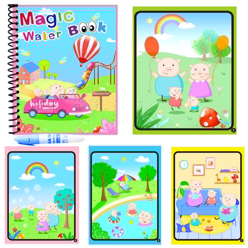 🌹BUY 1 GET 1 FREE🔥Summer Promotion 🎁✨️Magic Water Book📚️🎨🧠