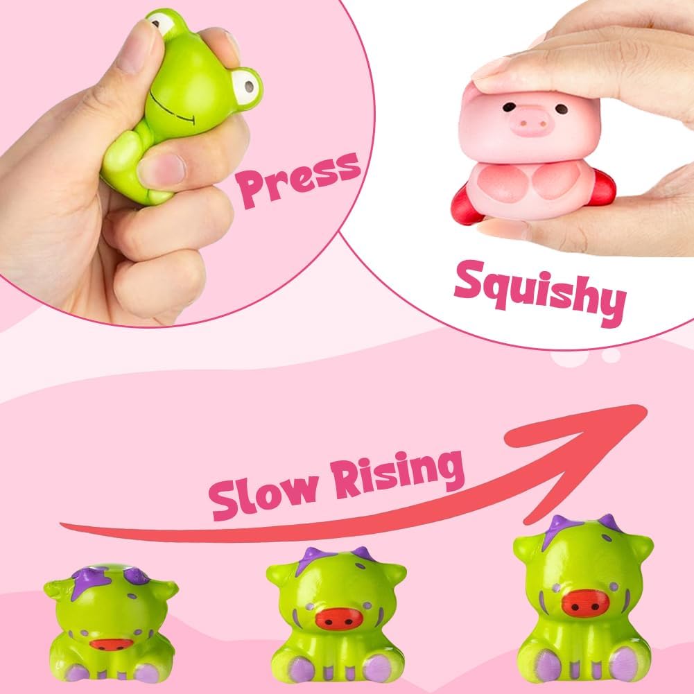 🔥Last Day Special Price ￡13.99!!⚡50K+ SOLD🎁12/24PCS Easter Eggs Prefilled Slow Rising Squishy Toys