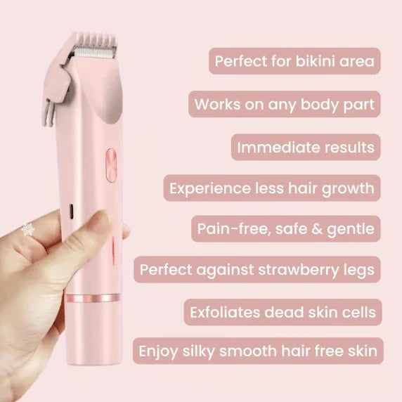 🔥2026 Hot Sale 50% OFF🔥2-In-1 Women's Electric Cordless Shaver