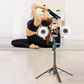 360° rotating selfie stick tripod, rechargeable smart face tracking tripod