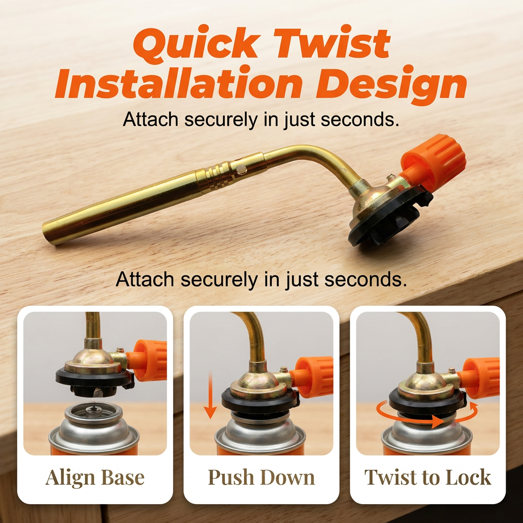 🔥🌲 High-Temperature Outdoor Blowtorch Nozzle – Powerful Ignition – Cash on Delivery ✅