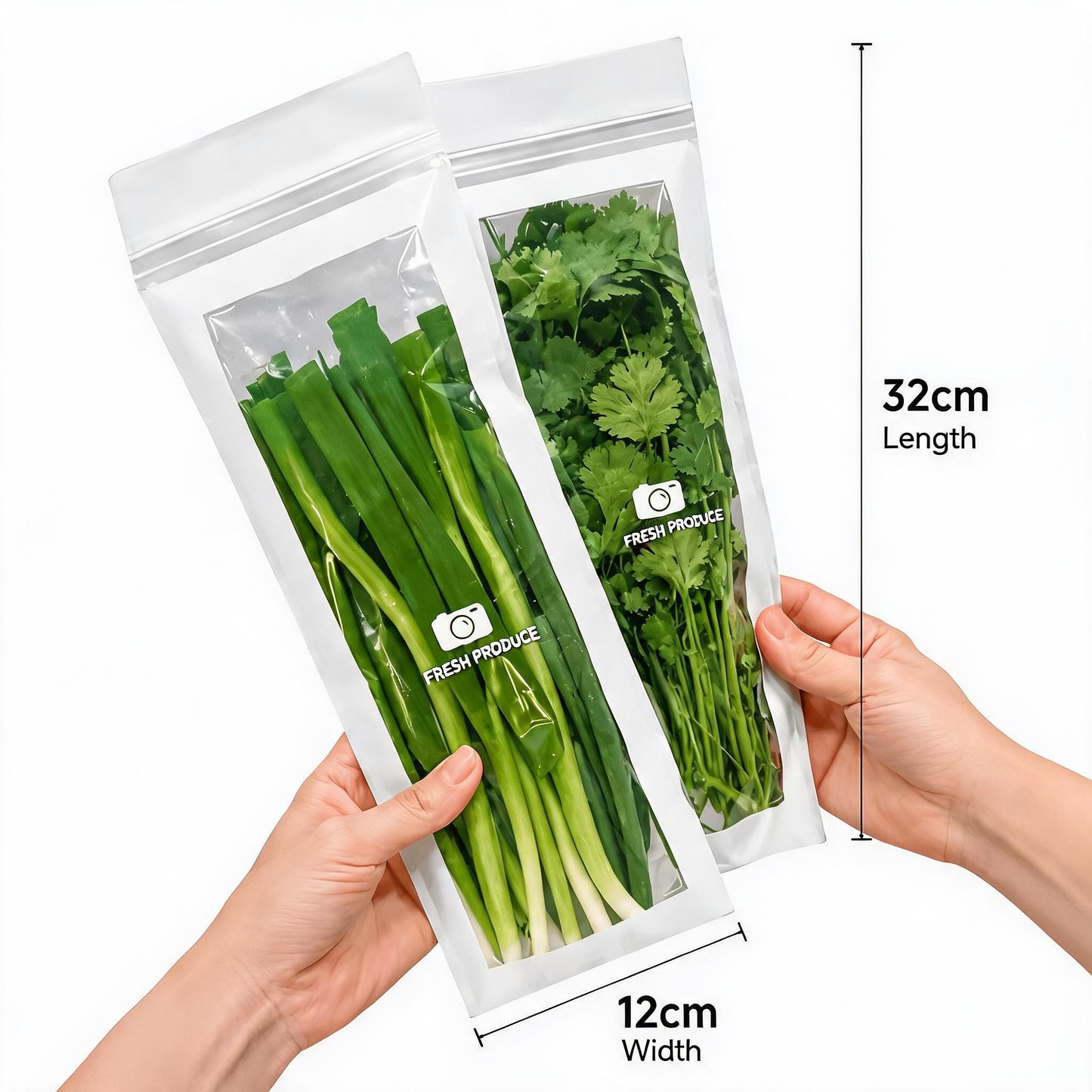 🔐 Members-Only Style Deal 💎Transparent Food-Grade Reinforced Double-Seal Bags