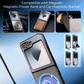 Electroplated Frosted Magnetic Case Cover for Samsung Flip Series
